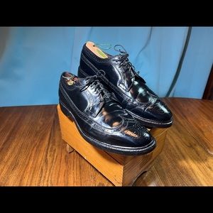 Allen Edmonds McNeil longwing black shell cordovan 10.5E discontinued